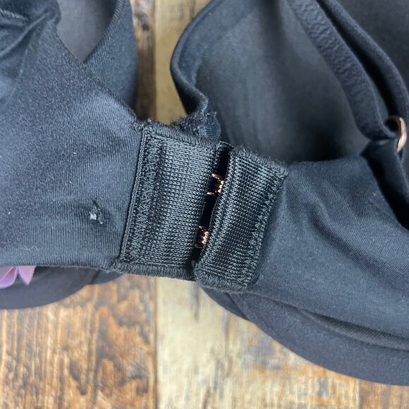 Savage X Fenty by Rihanna Women's 32C Caviar Black Soft N Savage Padded Demi Bra - Picture 10 of 16